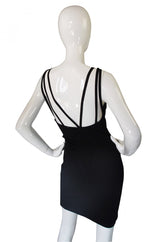 1980s Triple Strap Alaia Dress