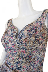 1950s Suzy Perette Spring Silk Dress