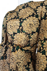 1960s Mr Blackwell Caped Sleeve Dress