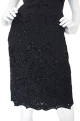 1990s Beaded Backless Valentino Dress