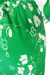 Treasure Item - Resort 1977 Halston Silk Wrap Dress