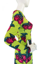 1970s Betsey Johnson Alley Cat Cherry Dress