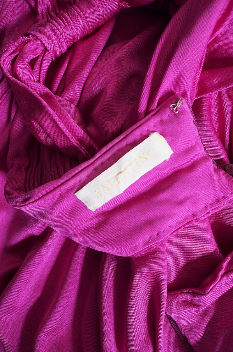 1990s Silk Jersey Valentino Jumpsuit