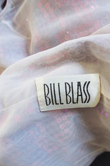 1960s Irredescent Sequin Bill Blass Gown