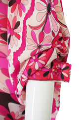 1960s Rare Emilio Pink Pucci Caped Top & Pant Set