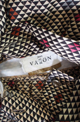 1970s Jean Varon Balloon Sleeve Dress