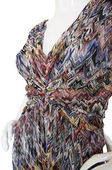 Recent Missoni Multi Color Knit Gown