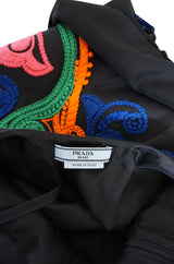 Look 29 S/S 2011 Prada Runway Embroidered Monkey Dress