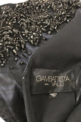 Recent Giambattista Valli Fine SIlk Dress w Crystal Detailed Hem