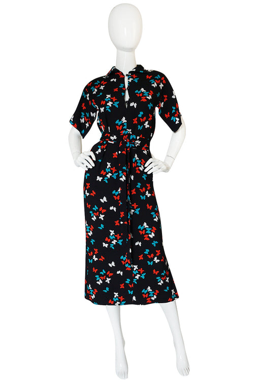 Well Documented 1978 Yves Saint Laurent Butterfly Dress