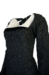 F/W 2002 Tom Ford for Yves Saint Laurent Runway Textured Dress