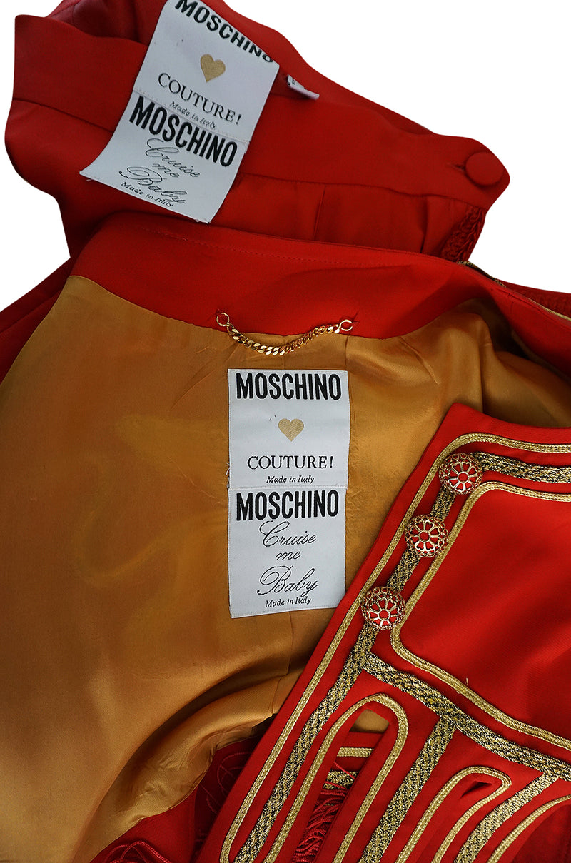 Rare 1989 Moschino Couture 