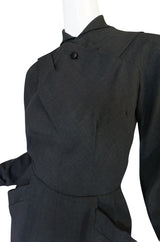 c1955 Christian Dior Original Demi-Couture Fitted Dress