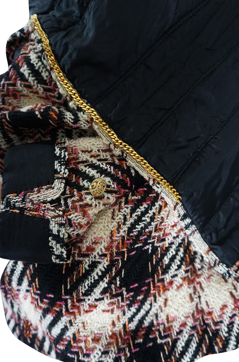 1960s Unlabelled Chanel Haute Couture Boucle Suit