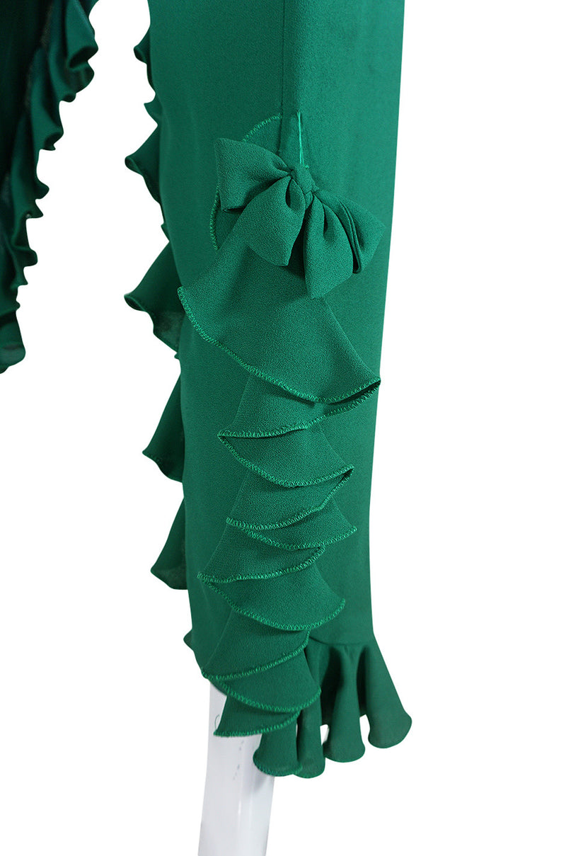 Rare 1960s Lucie Ann Crepe Jumpsuit