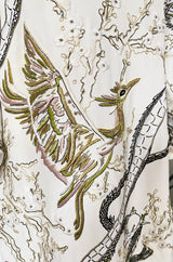 Spring 2013 Peter Dundas for Emilio Pucci Embroidered Dragon Dress