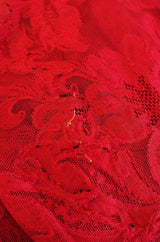 1983 Haute Couture Yves Saint Laurent Lace Dress