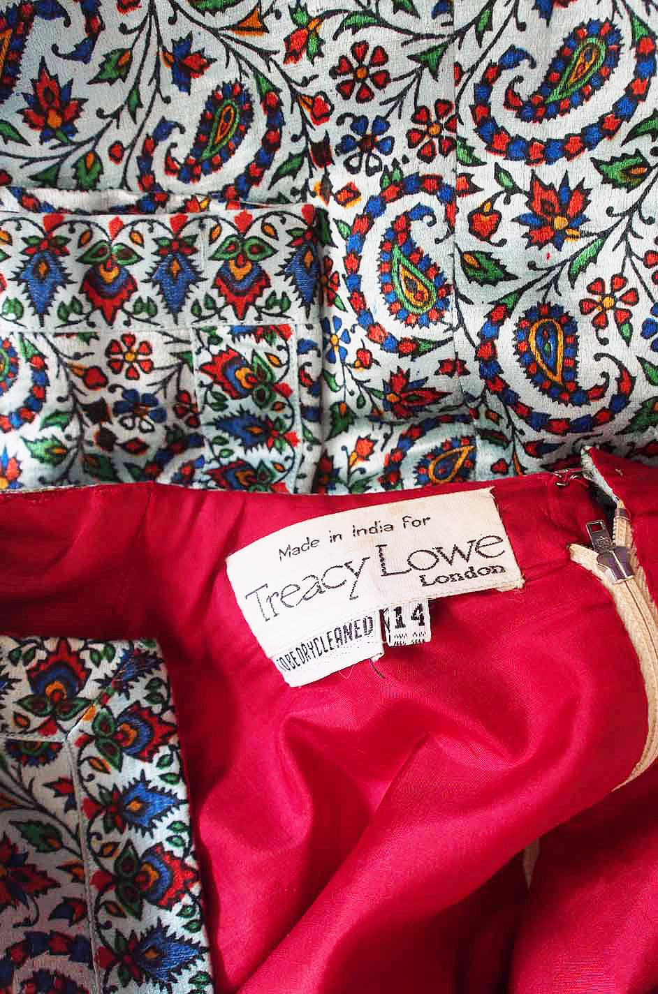 1970s Treacy Lowe Embroidered Caftan