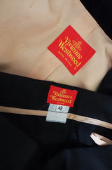Rare 1990s Vivienne Westwood Black Tuxedo Suit