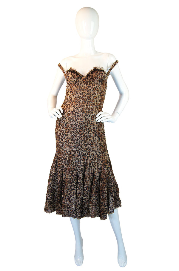 A/W 2005 Alexander McQueen Silk Dress