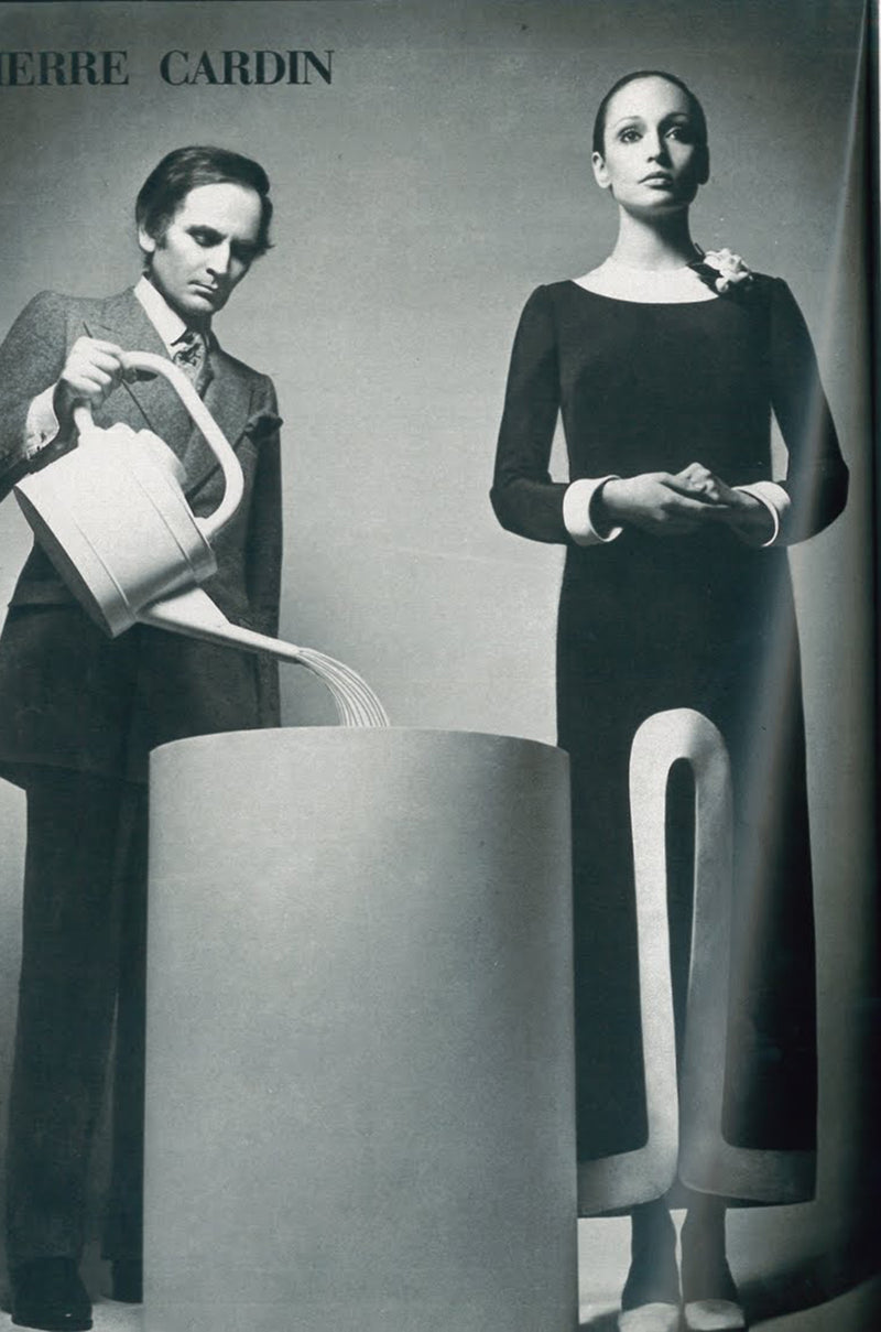 1970 Pierre Cardin Car Wash Hem Maxi