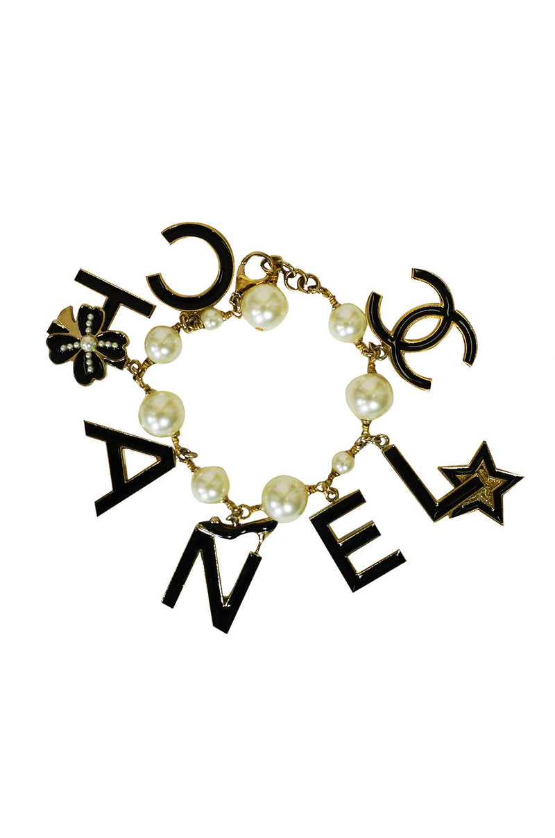 Vintage Iconic CHANEL Charms Chunky Bracelet 