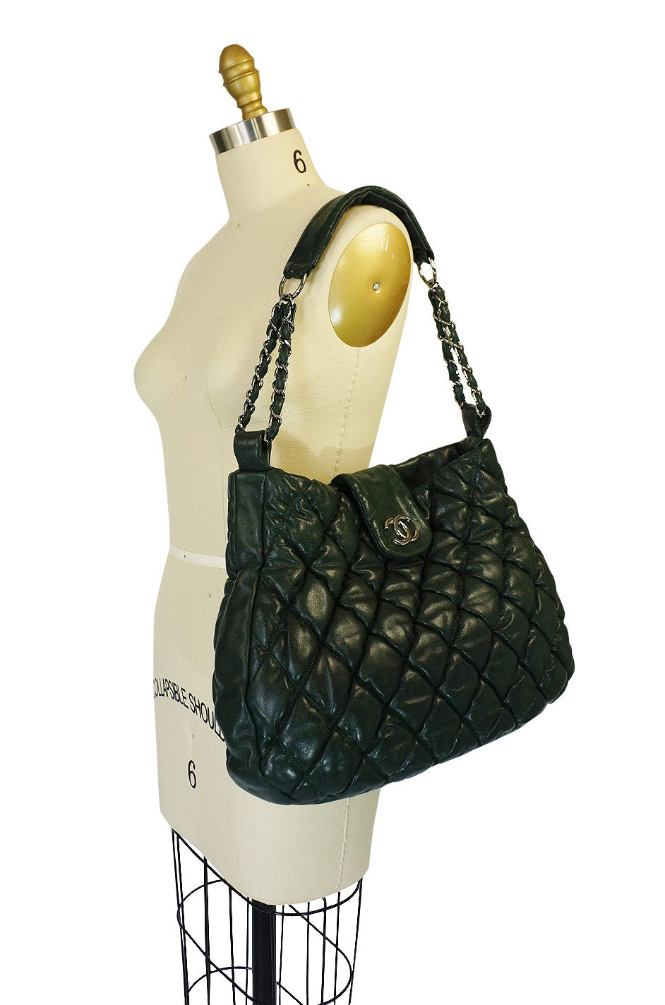 2008 Deep Green Quilted Chanel Bag – Shrimpton Couture