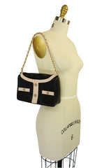 Pre Loved Chanel Jacket Motif Chain Shoulder Bag