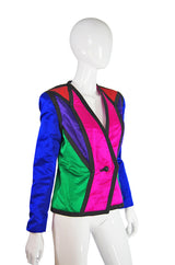 1980s Victor Costa Multi Color Jacket