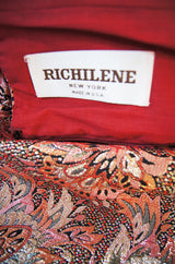 1980s Strapless Richilene Gown