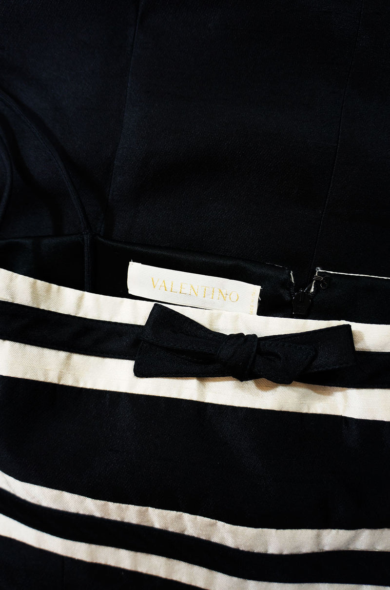 1990s Statement Silk Valentino Dress