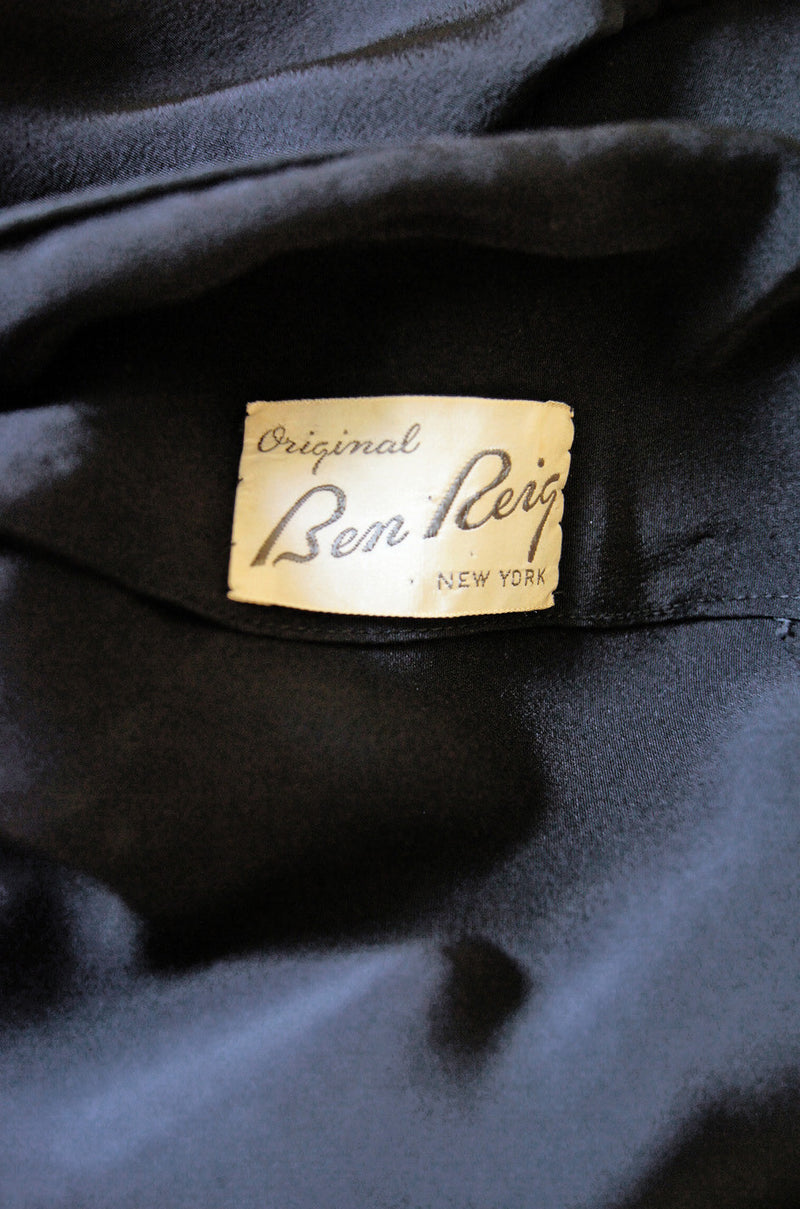 1940s Silk Ben Reig Dress – Shrimpton Couture
