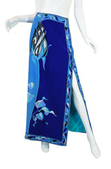 1970s Printed Silk Emilio Pucci Set