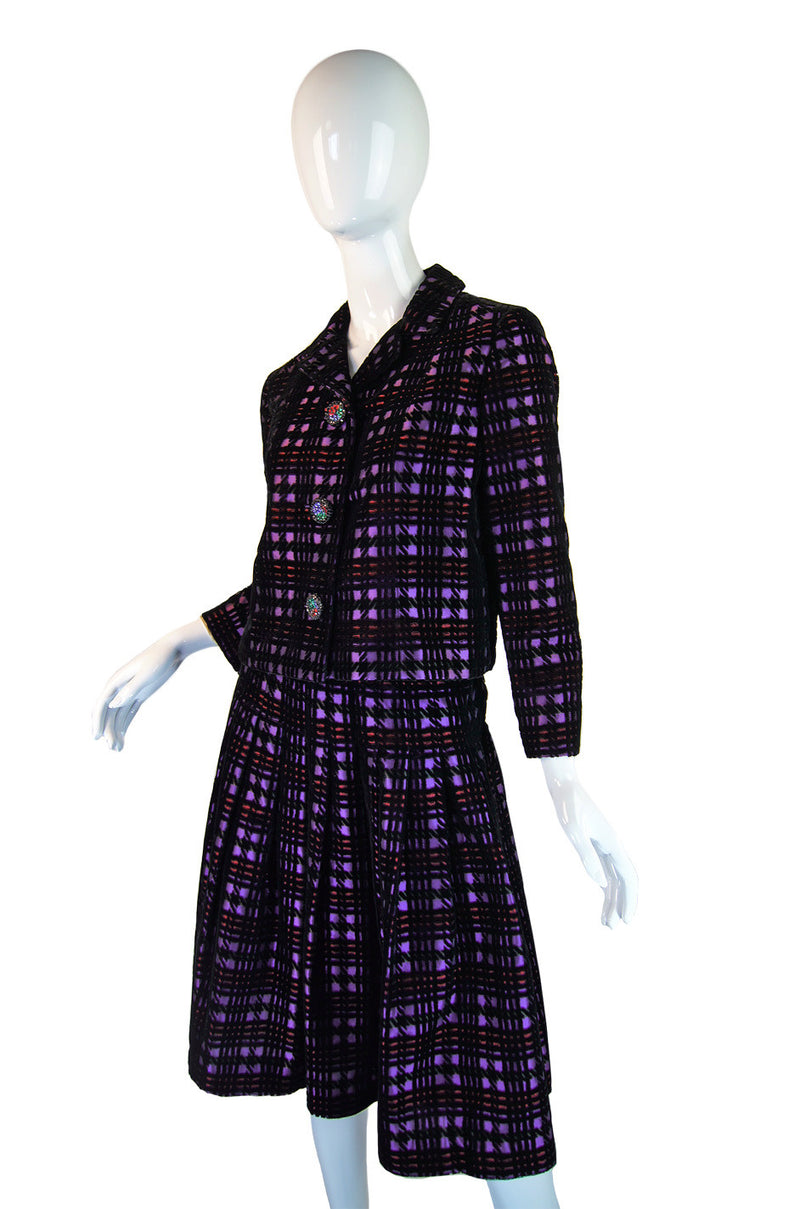 1960s Pattulo-Jo Copeland Check Suit