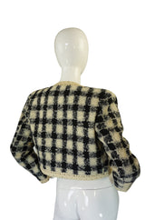 1980s  Moschino Couture Print Jacket