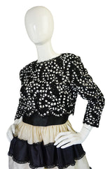 Spring 1988 Sequin & Ruffles Bill Blass Dress