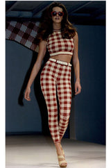 Spring 1991 Alaia "Tati"  Museum Held Crop Top & Leggings