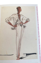 Documented 1981 Halston Silver Beaded & Pearl Grey Silk Net Couture Jacket