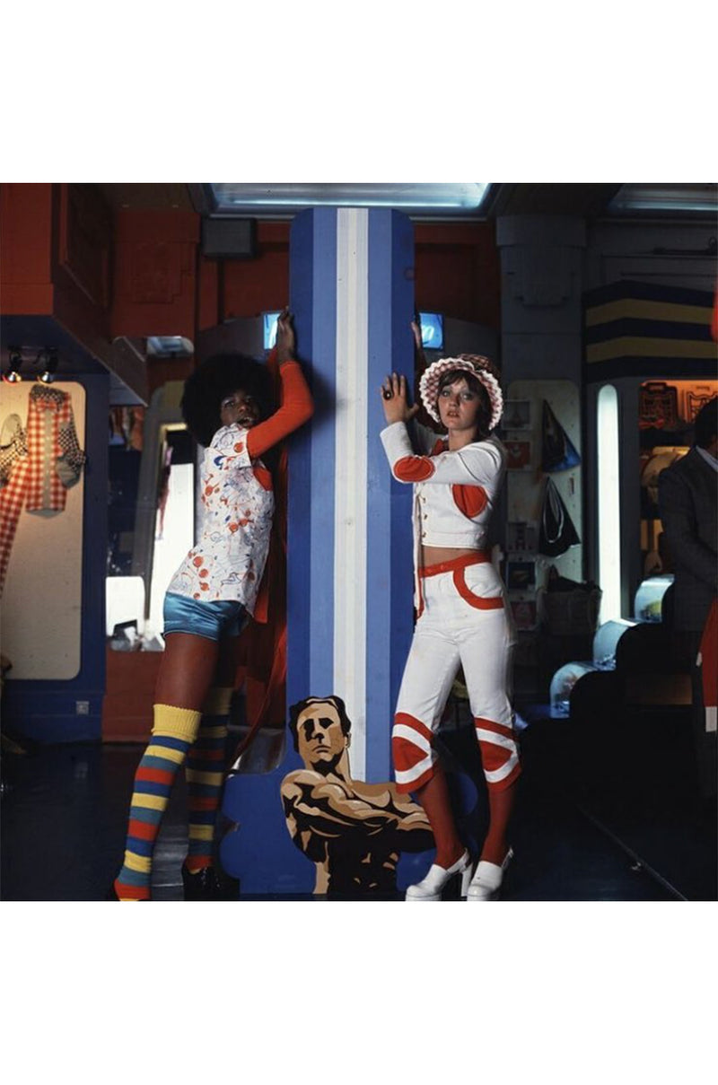 Rare 1971 Mr Freedom by Diana Crawshaw Velvet 'Baseball' Suit