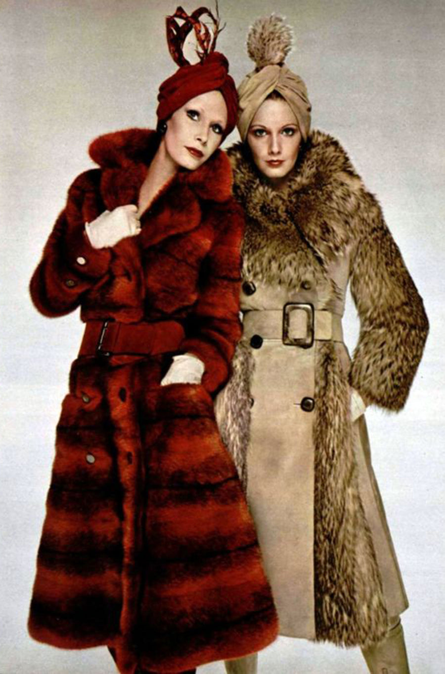 Dior fur coat top