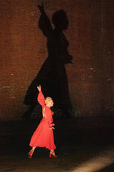 Iconic 1972 Ossie Clark Couture Black Moss Crepe Open Back Wrapped Dress w Bishop Sleeves