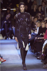 F/W 2005 Look #43 Runway Floral Silk Prada Dress