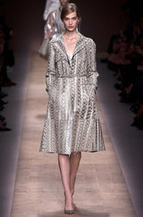 Spring 2013 Valentino Runway Look 33 Natural Snakeskin Slip Dress