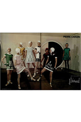 1969 Documented Pierre Cardin Runway & Ad Campaign Dress