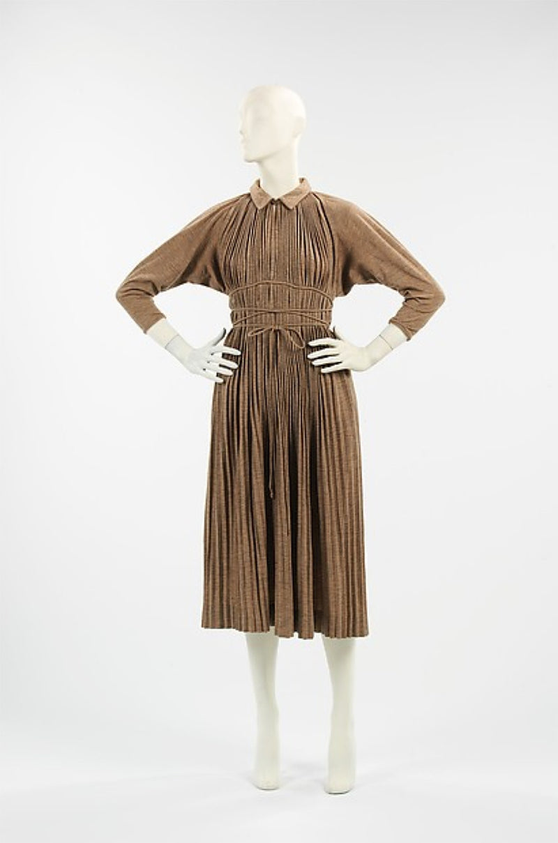 Important 1949 Museum Held Claire McCardell Dress Shrimpton Couture Important 1949 Museum Held Claire McCardell Dress Shrimpton Couture