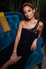 Pre-Fall 2012 Gucci Embellished One Shoulder Ad Campaign Dress