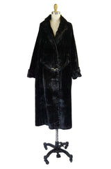 Teens/Early 1920s Velvet Flapper Coat