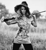 1980s Yves Saint Laurent Safari Tunic Dress