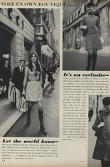 Documented 1969 Gucci Logo Canvas and Leather Trim Tunic Mini Dress