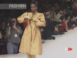 Extraordinary Fall 1991 Yves Saint Laurent Well Documented Gold Brocade Coat W Jewel Buttons
